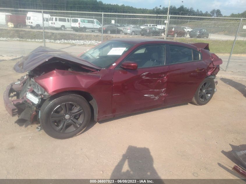 VIN 2C3CDXBG1LH167394 2020 DODGE CHARGER SXT