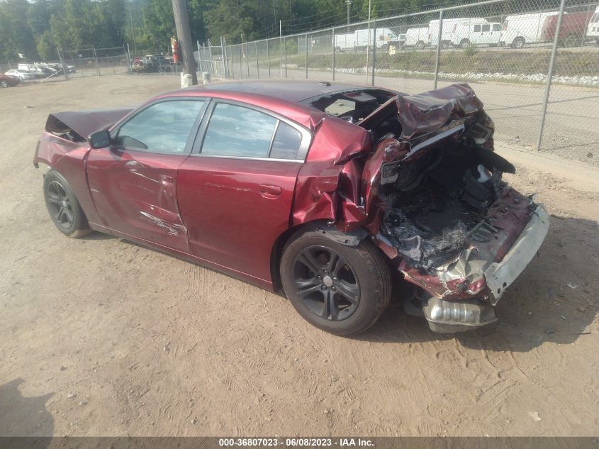 VIN 2C3CDXBG1LH167394 2020 DODGE CHARGER SXT