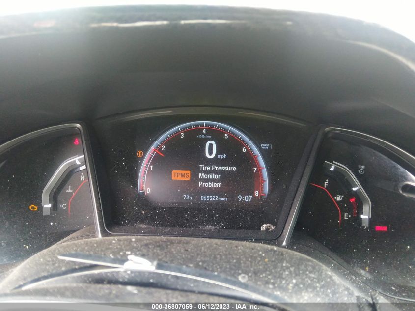 2019 HONDA CIVIC SI SEDAN - 2HGFC1E53KH707427