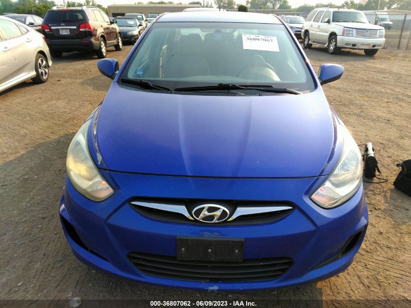 2013 HYUNDAI ACCENT GLS - KMHCT4AE0DU508422
