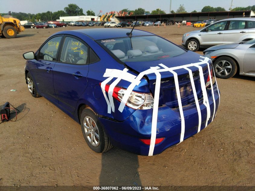 2013 HYUNDAI ACCENT GLS - KMHCT4AE0DU508422