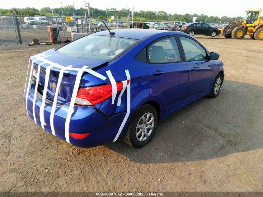 2013 HYUNDAI ACCENT GLS - KMHCT4AE0DU508422