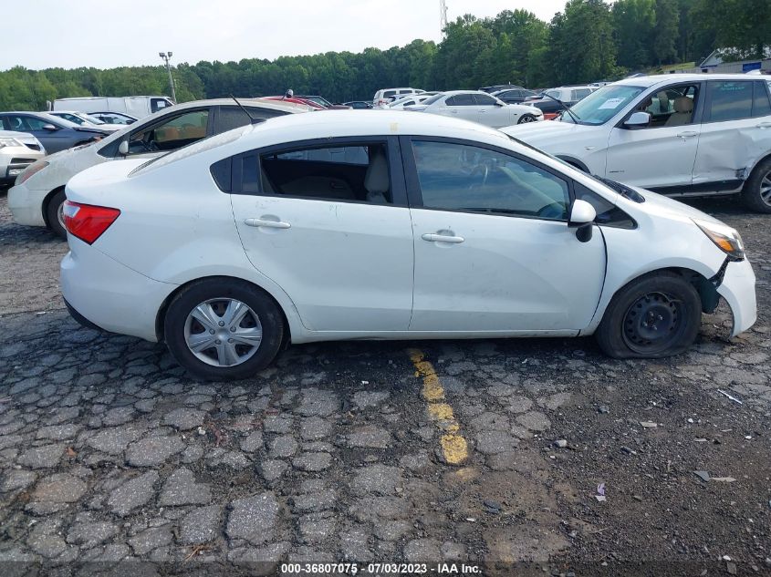 2014 KIA RIO LX - KNADM4A32E6345151