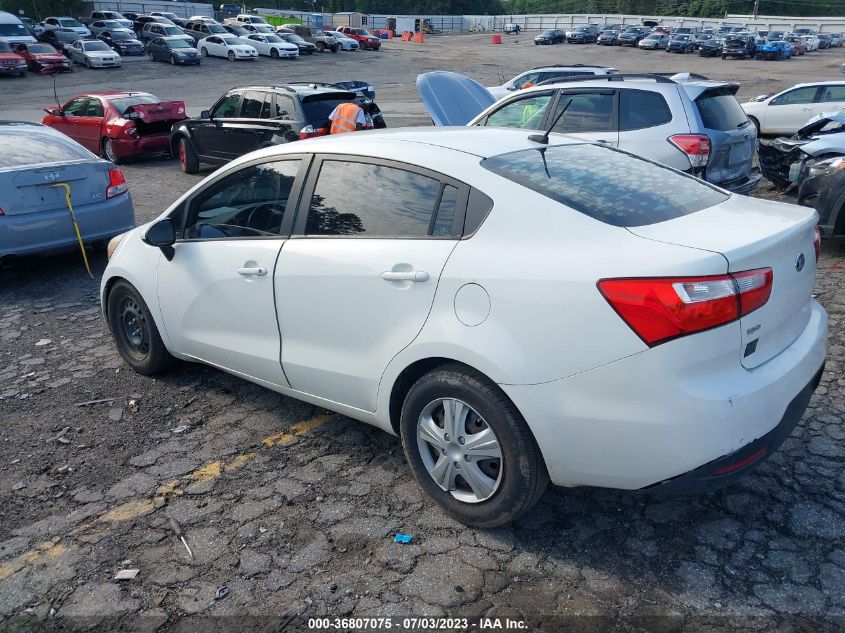 2014 KIA RIO LX - KNADM4A32E6345151