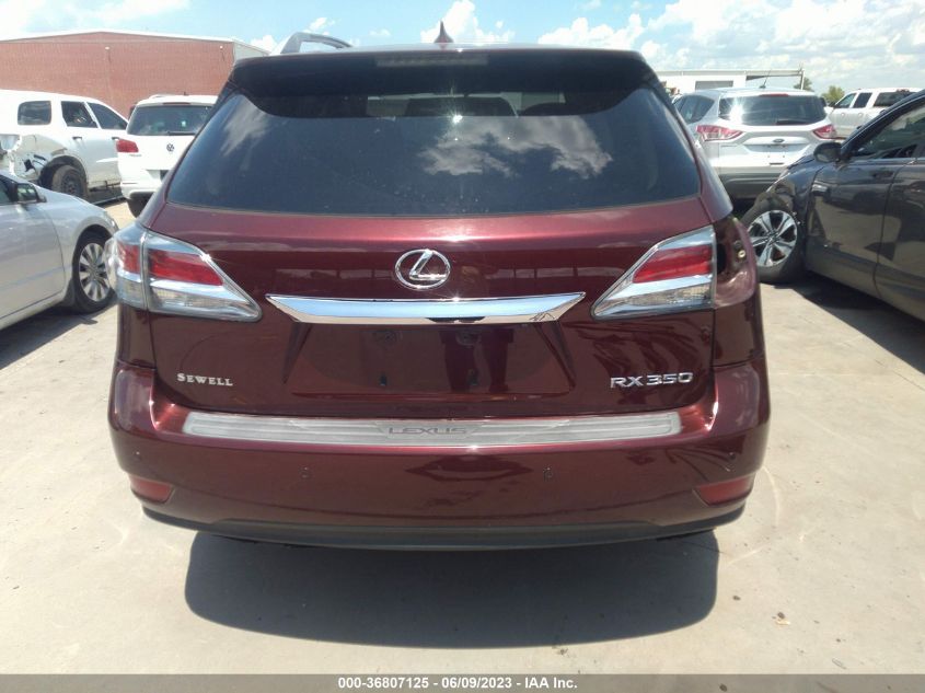 2014 LEXUS RX 350 - 2T2ZK1BA3EC140856