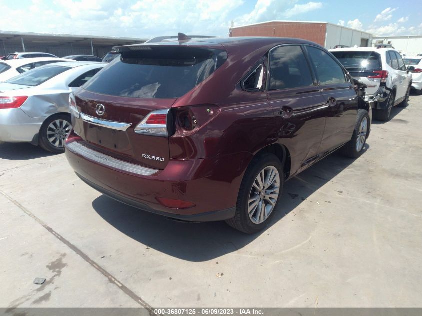 2014 LEXUS RX 350 - 2T2ZK1BA3EC140856