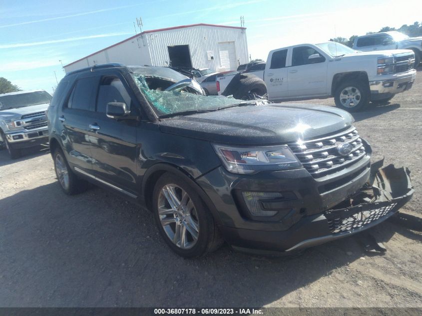 2016 FORD EXPLORER LIMITED - 1FM5K8F81GGA94205