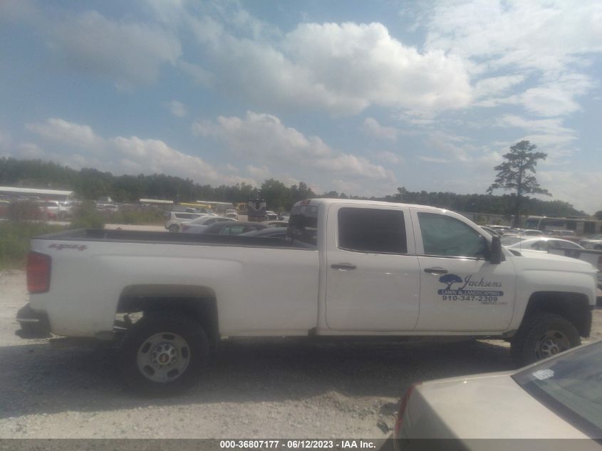 2016 CHEVROLET SILVERADO 2500HD WORK TRUCK - 1GB1CUEG5GF285640
