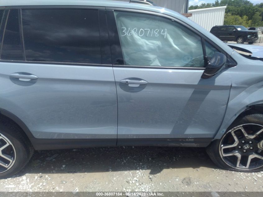 2022 HONDA PASSPORT ELITE - 5FNYF8H03NB002130