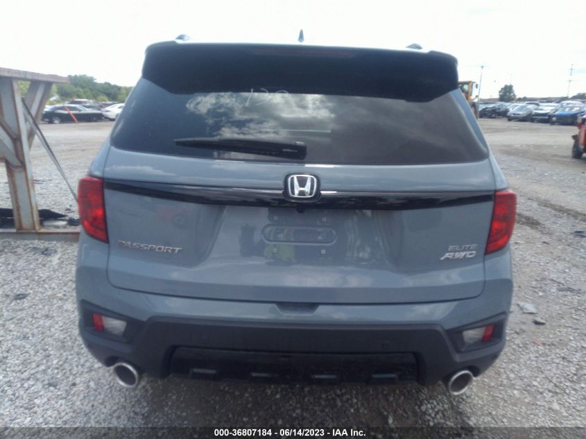 2022 HONDA PASSPORT ELITE - 5FNYF8H03NB002130