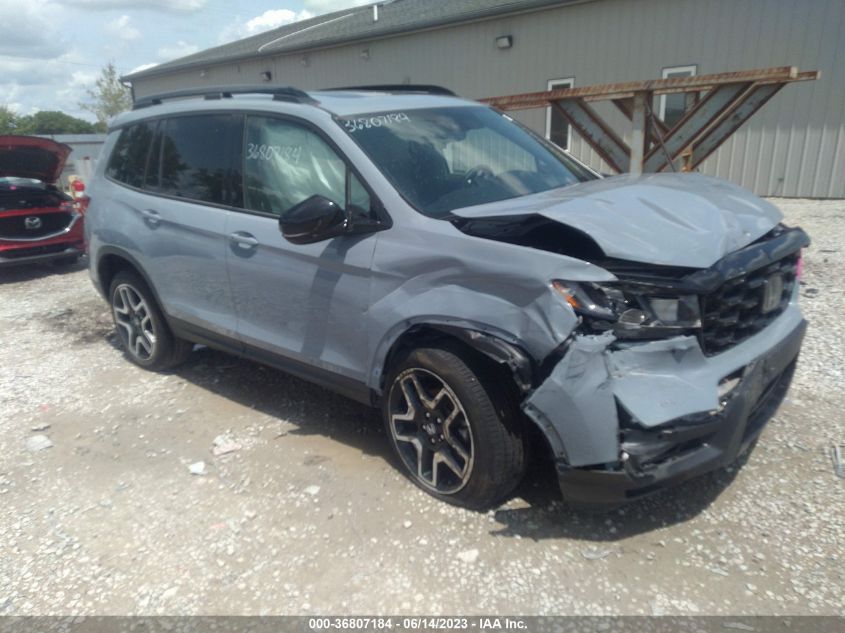 2022 HONDA PASSPORT ELITE - 5FNYF8H03NB002130