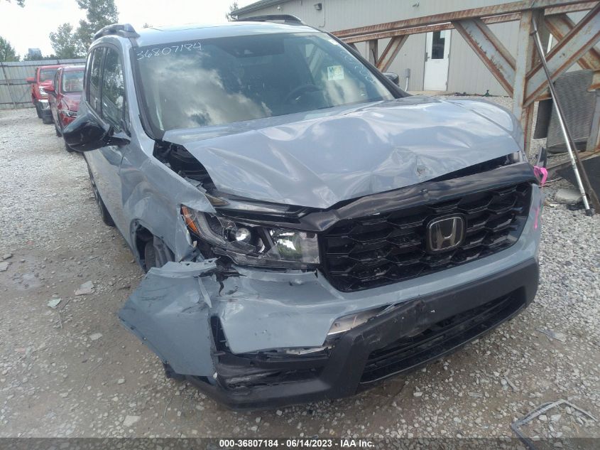 2022 HONDA PASSPORT ELITE - 5FNYF8H03NB002130