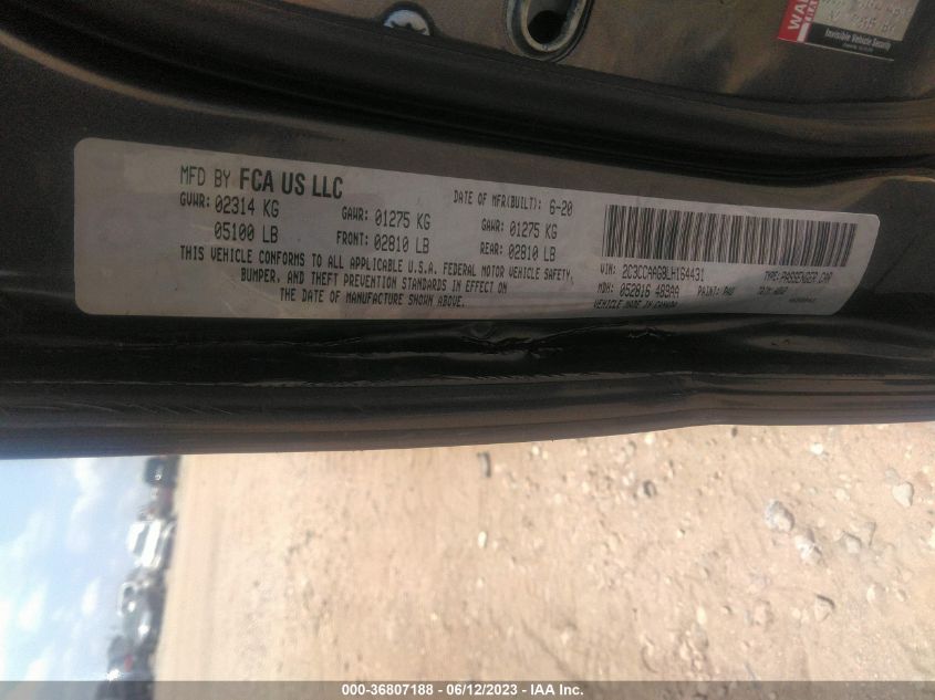 2020 CHRYSLER 300 TOURING - 2C3CCAAG8LH164431