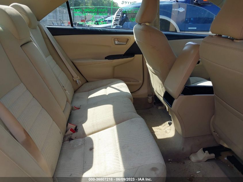 2015 TOYOTA CAMRY XLE/SE/LE/XSE - 4T4BF1FK9FR482606