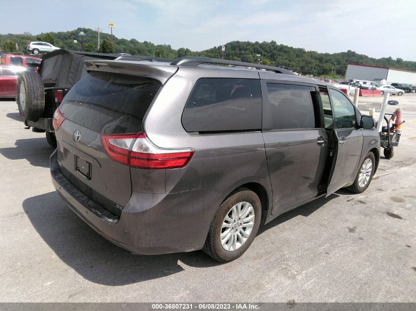 2017 TOYOTA SIENNA XLE AUTO ACCESS - 5TDYZ3DC5HS899848