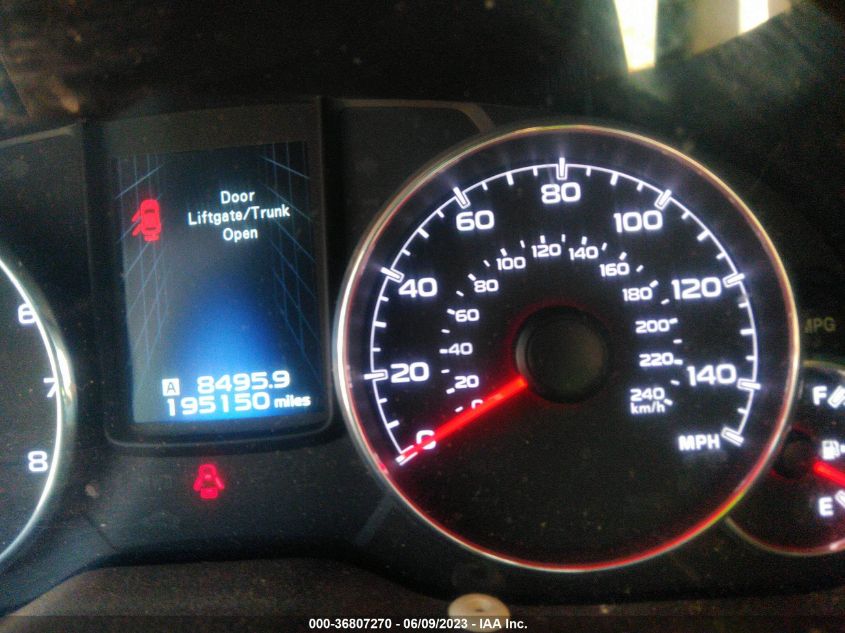 2013 SUBARU OUTBACK - 4S4BRKCKCXD321534