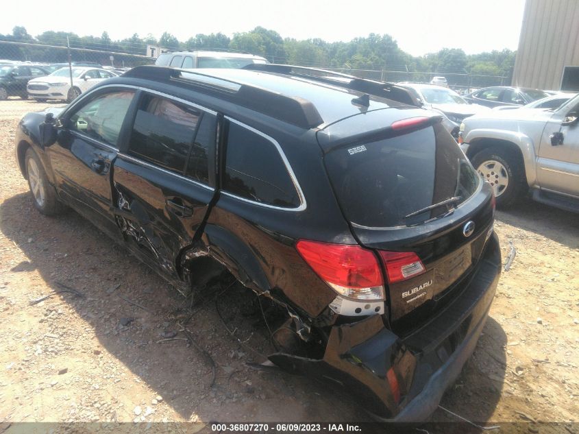 2013 SUBARU OUTBACK - 4S4BRKCKCXD321534