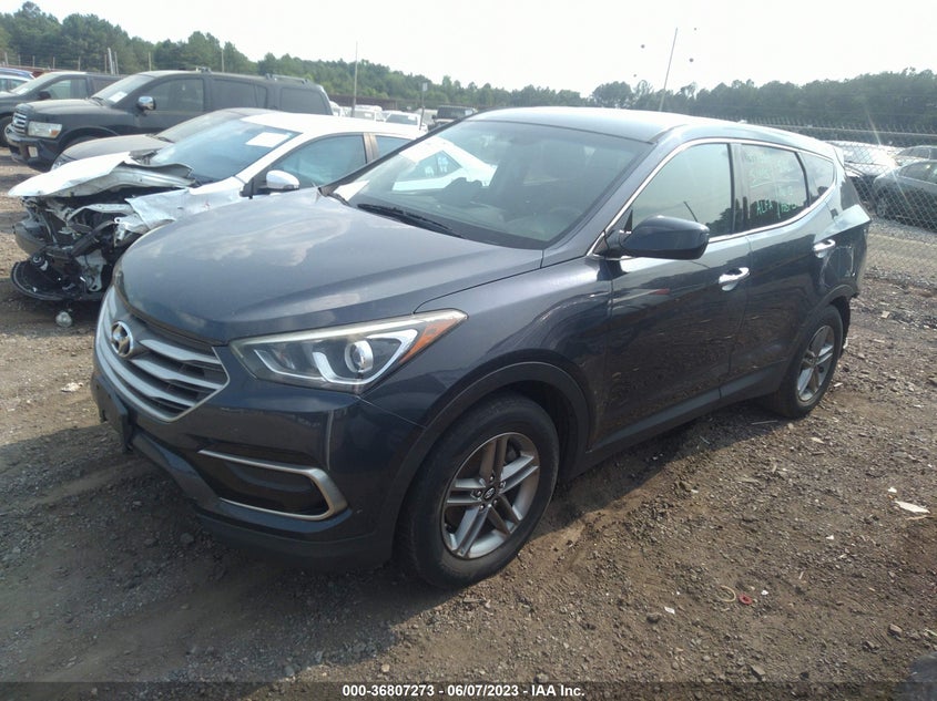 VIN 5XYZT3LB4HG409105 2017 HYUNDAI SANTA FE SPORT 2.4L