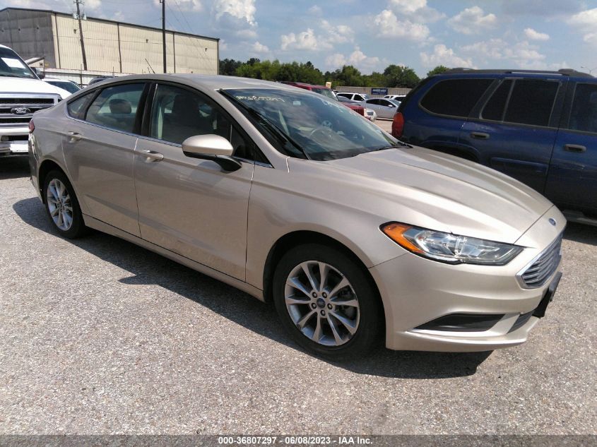 2017 FORD FUSION SE - 3FA6P0H73HR159958