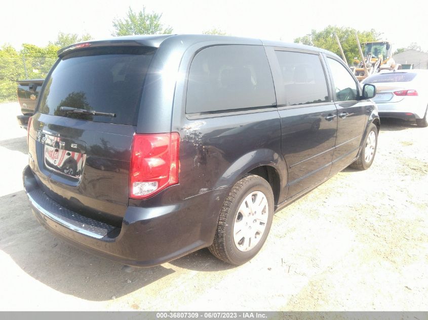 2014 DODGE GRAND CARAVAN SE - 2C4RDGBG7ER311887