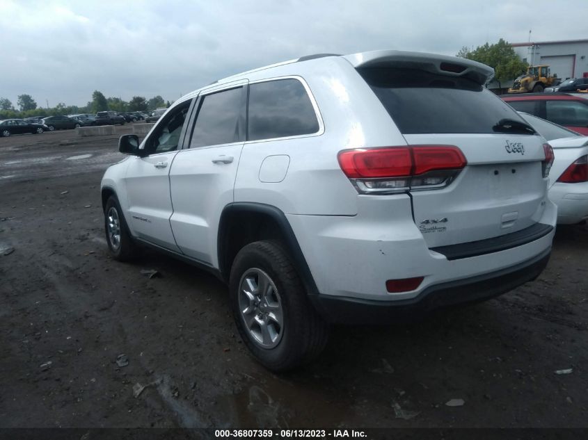 2016 JEEP GRAND CHEROKEE LAREDO - 1C4RJFAG4GC390418