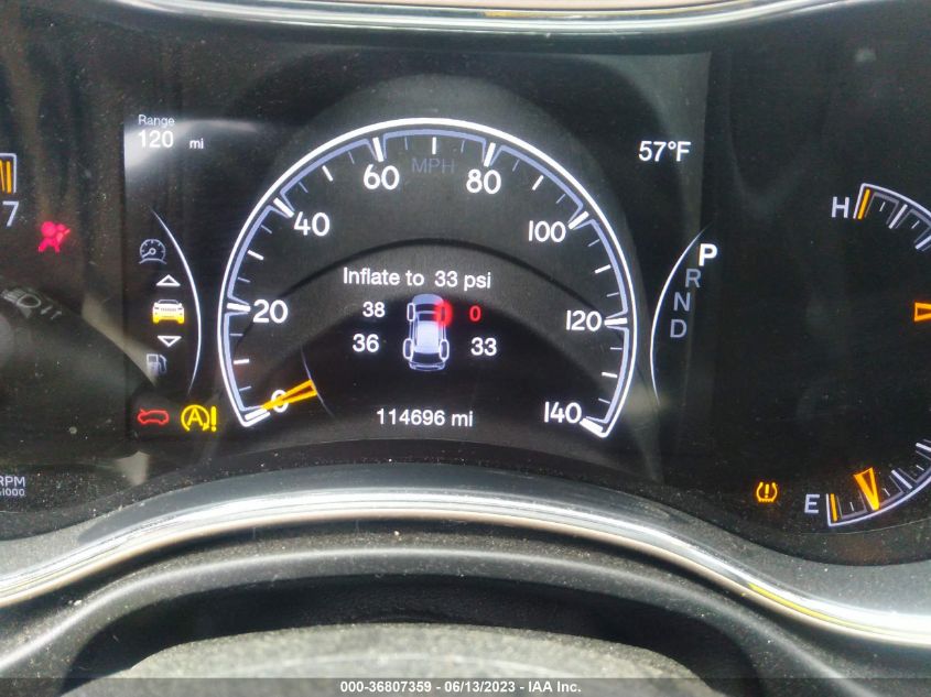 2016 JEEP GRAND CHEROKEE LAREDO - 1C4RJFAG4GC390418