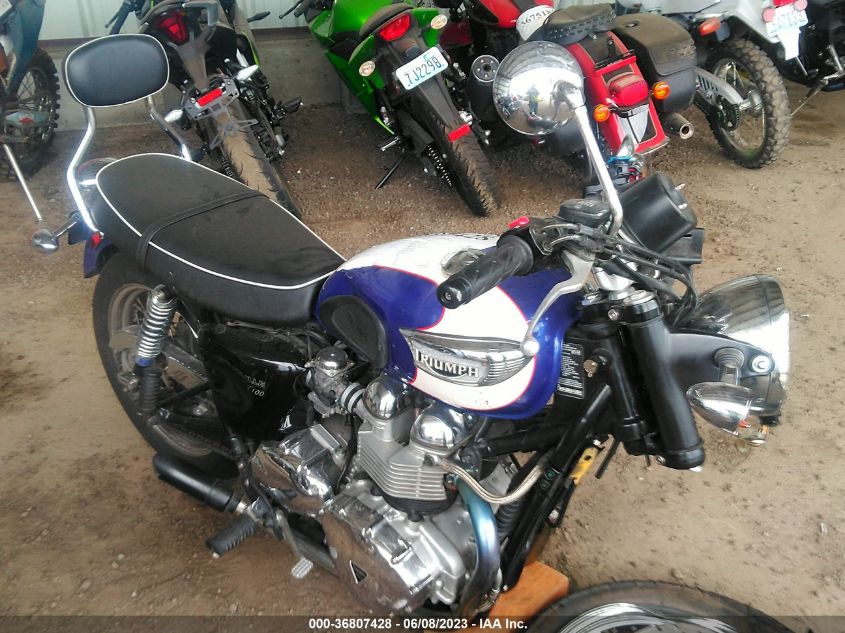 2003 TRIUMPH MOTORCYCLE T100 BONNEVILLE - SMT910HNX3J172590