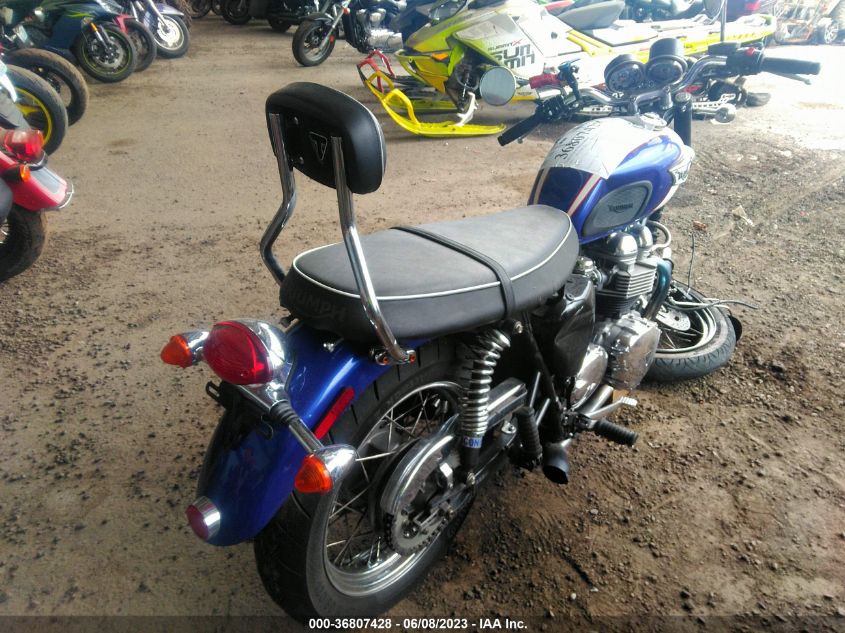 2003 TRIUMPH MOTORCYCLE T100 BONNEVILLE - SMT910HNX3J172590