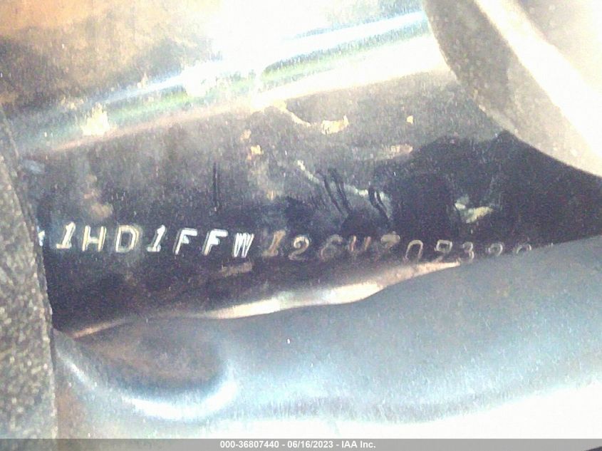 2006 HARLEY-DAVIDSON FLHTCI 1HD1FFW126Y709320