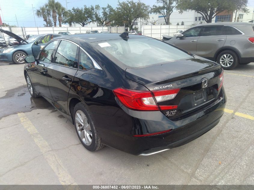 2019 HONDA ACCORD SEDAN LX 1.5T - 1HGCV1F18KA108725