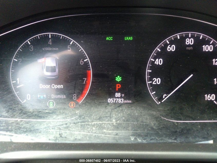 2019 HONDA ACCORD SEDAN LX 1.5T - 1HGCV1F18KA108725