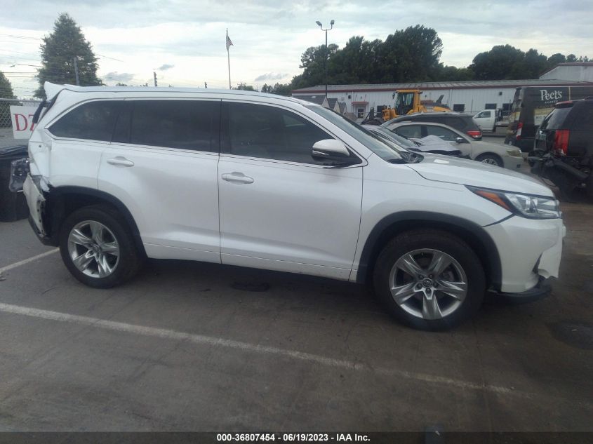 2019 TOYOTA HIGHLANDER LIMITED - 5TDYZRFH3KS330158