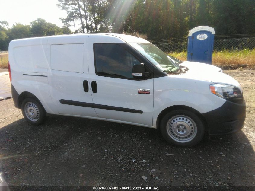 2016 RAM PROMASTER CITY CARGO VAN TRADESMAN - ZFBERFAT2G6B45416