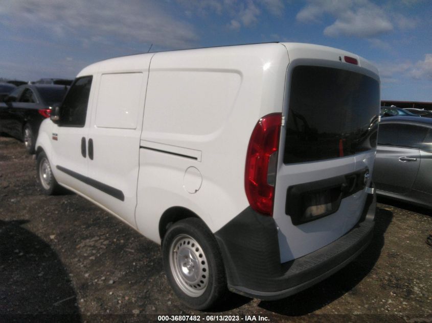 2016 RAM PROMASTER CITY CARGO VAN TRADESMAN - ZFBERFAT2G6B45416