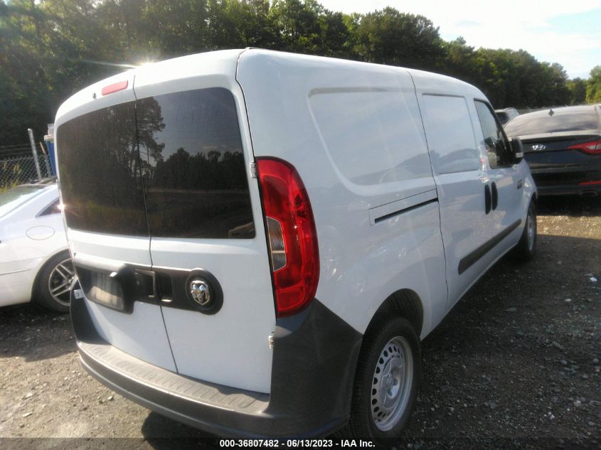 2016 RAM PROMASTER CITY CARGO VAN TRADESMAN - ZFBERFAT2G6B45416