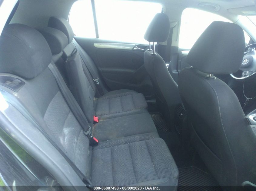 2013 VOLKSWAGEN GOLF TDI W/SUNROOF & NAV - WVWDM7AJ2DW128202