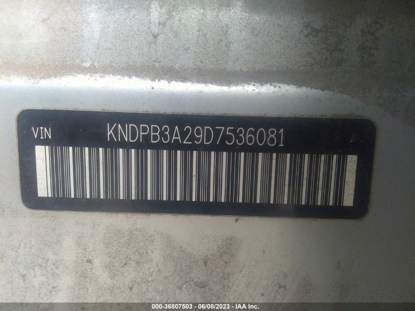 2013 KIA SPORTAGE LX - KNDPB3A29D7536081