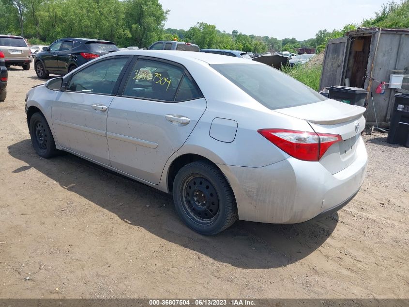 2014 TOYOTA COROLLA L/LE/S/S PLUS/LE PLUS - 5YFBURHE4EP024591