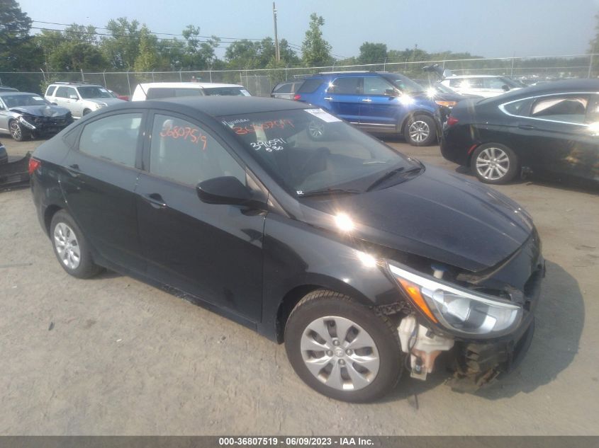 2017 HYUNDAI ACCENT SE - KMHCT4AE7HU241110