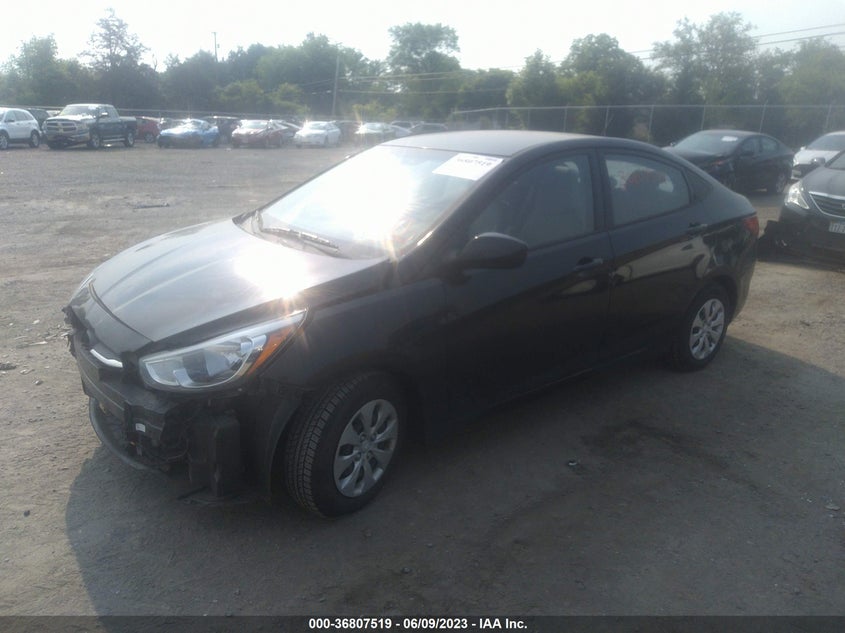 VIN KMHCT4AE7HU241110 2017 HYUNDAI ACCENT SE