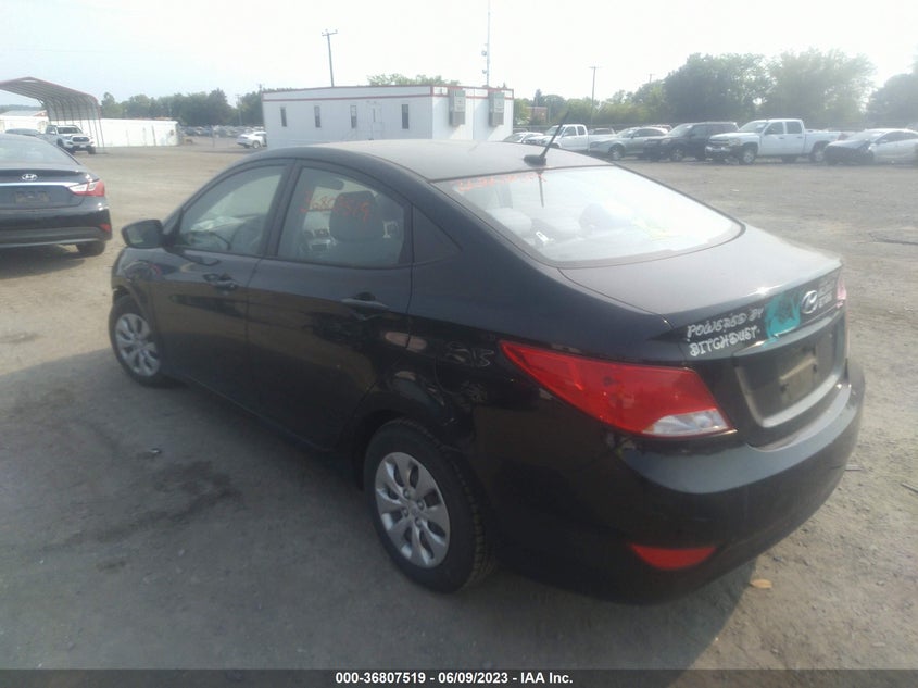VIN KMHCT4AE7HU241110 2017 HYUNDAI ACCENT SE