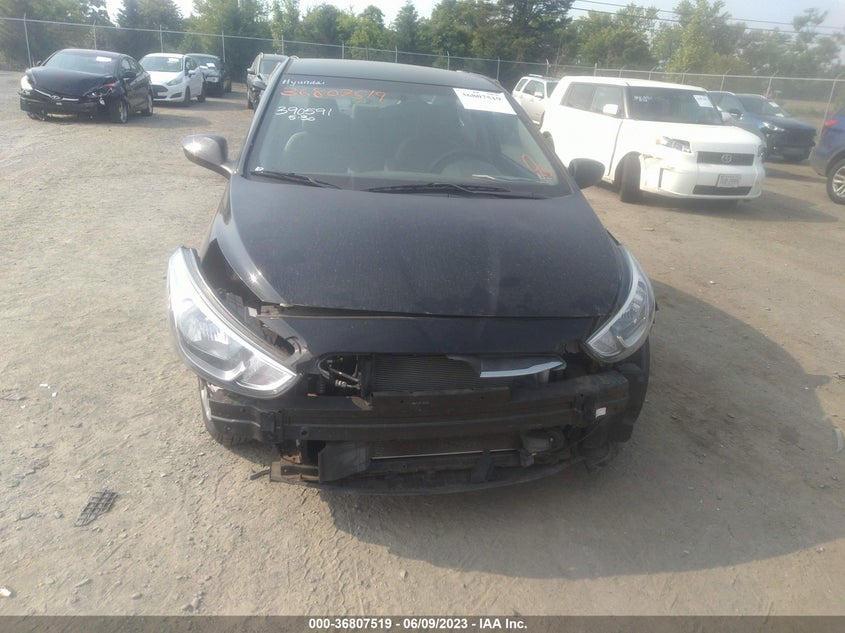 VIN KMHCT4AE7HU241110 2017 HYUNDAI ACCENT SE