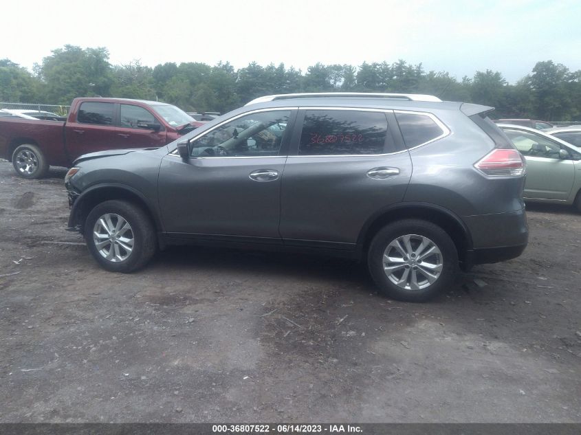 2015 NISSAN ROGUE SV - KNMAT2MV0FP582050