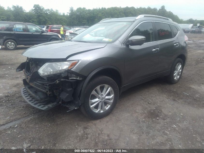 2015 NISSAN ROGUE SV - KNMAT2MV0FP582050