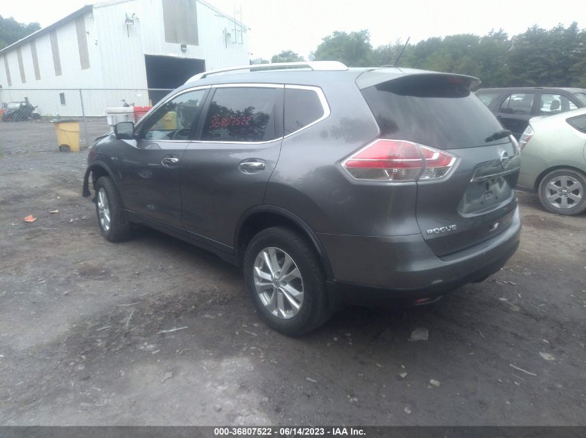 2015 NISSAN ROGUE SV - KNMAT2MV0FP582050