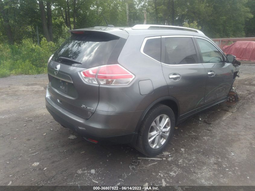 2015 NISSAN ROGUE SV - KNMAT2MV0FP582050