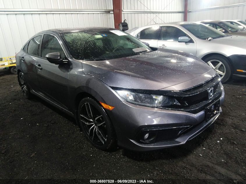 2019 HONDA CIVIC SEDAN SPORT - 19XFC2F84KE037539