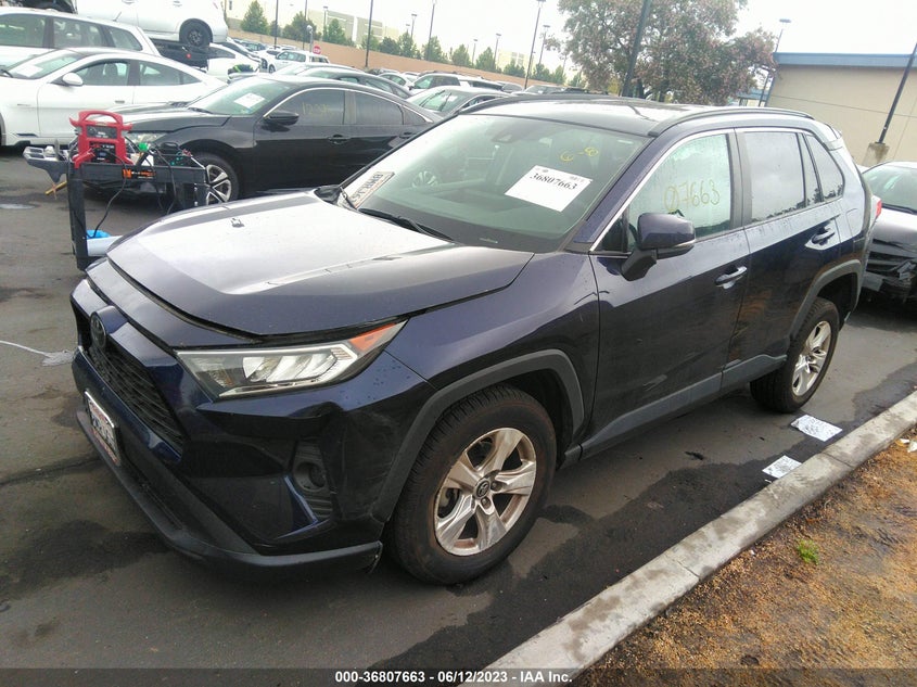 VIN 2T3W1RFV6KW050320 2019 TOYOTA RAV4 XLE