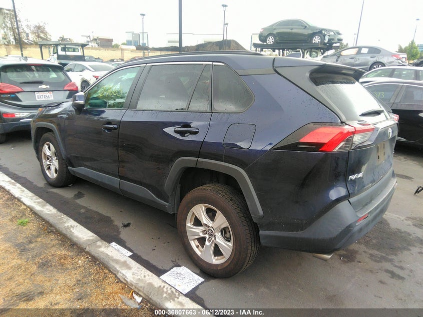 VIN 2T3W1RFV6KW050320 2019 TOYOTA RAV4 XLE