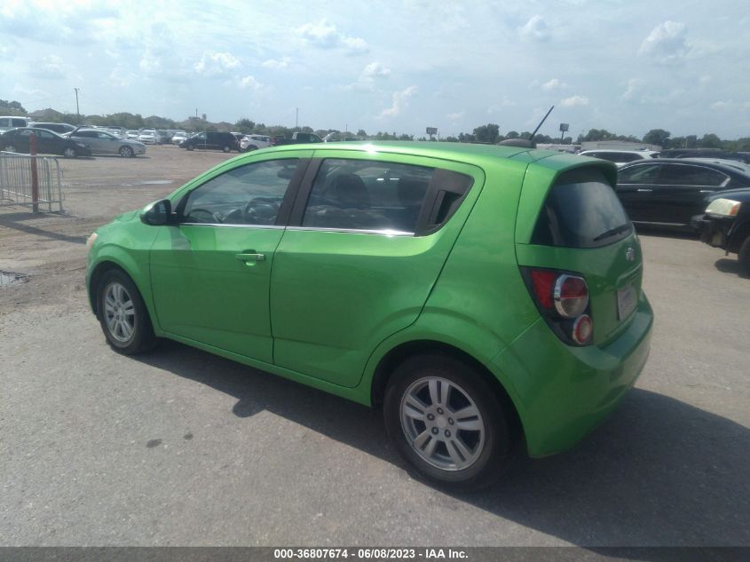 2015 CHEVROLET SONIC LT - 1G1JC6SH0F4128413